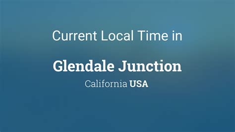 Current Local Time in Glendale, USA .